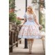 Strawberry Witch Rabbit In The Rose Garden Skirt, JSK and One Piece(Full Payment Without Shipping)
